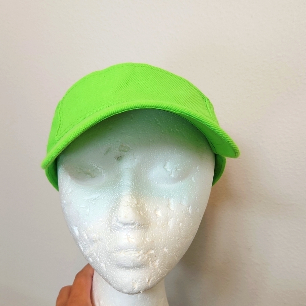 Lime Green Athletic Visor